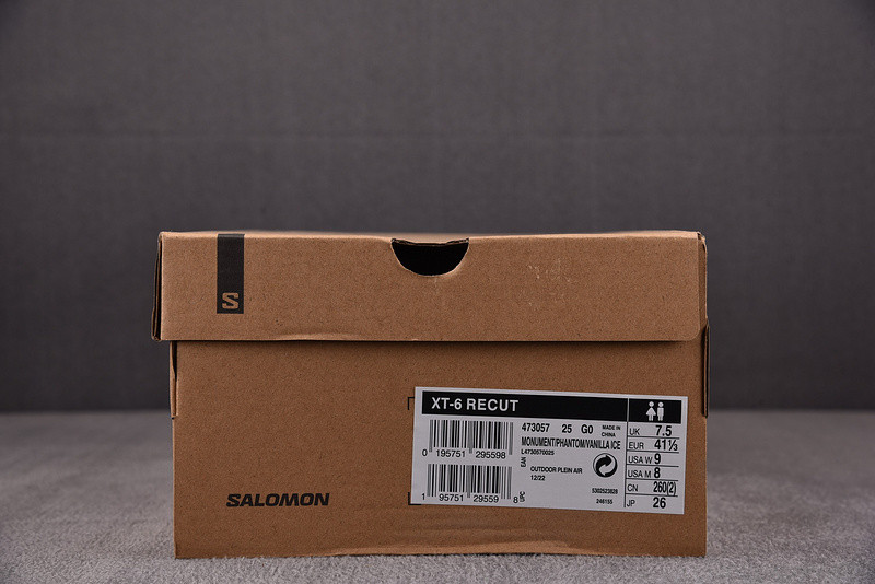 SALOMON XT-6 RECUT Monument Phantom