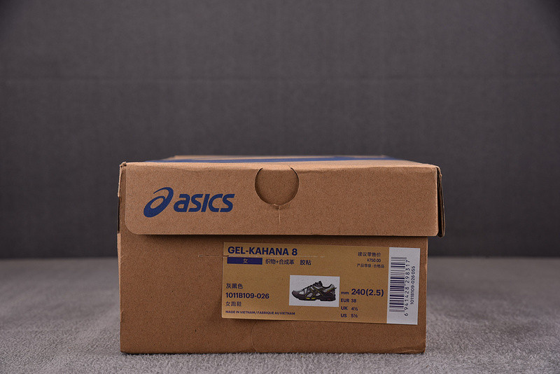 ASICS Gel‑Kahana 8 Grey/Black 1011B109‑026