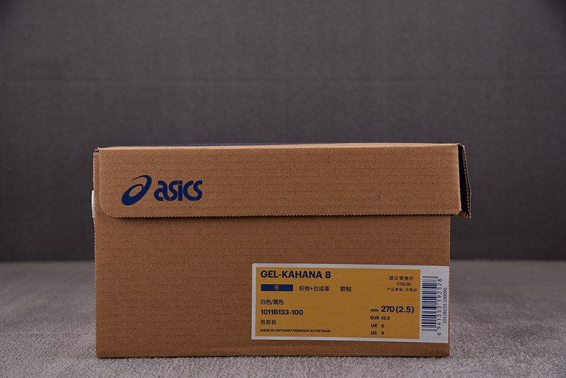 ASICS Gel‑kahana 8 White/Black 1011B133‑100