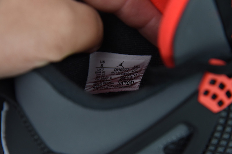 AIR JORDAN 4 “INFRARED” DH6927-061