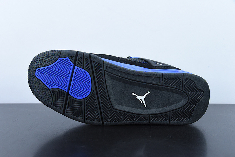 AIR JORDAN 4 RETRO BLACK GAME ROYAL CT8527-018