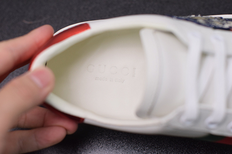 G*u*i ace embroidered low-top sneaker