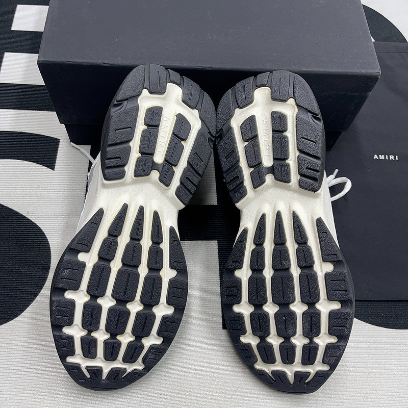 AMIRI BONE RUNNER LOW-TOP SNEAKERS