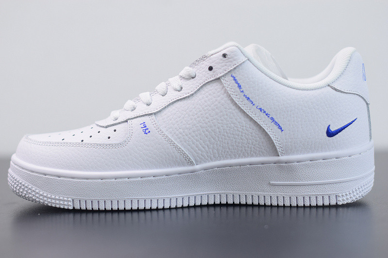 NIKE AIR FORCE 1 LOW “SKETCH” IN WHITE/BLUE CW7581-100