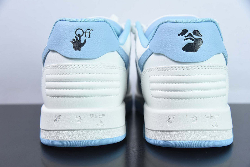 OF™ C/O VIRGIL ABLOH OUT OF OFFICE LOW-TOP LEATHER SNEAKERS ‘OOO“