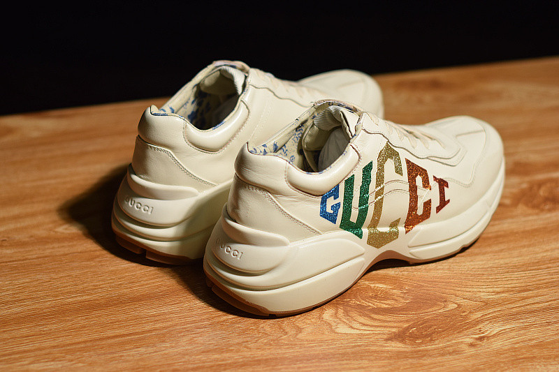 GUC RHYTON VINTAGE TRAINER SNEAKER 524990 DRW00 9022