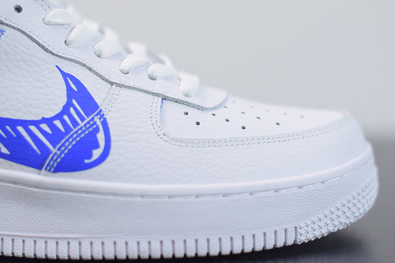 NIKE AIR FORCE 1 LOW “SKETCH” IN WHITE/BLUE CW7581-100