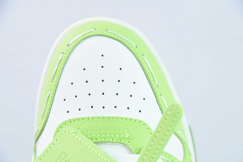 OF™ C/O VIRGIL ABLOH OUT OF OFFICE LOW-TOP LEATHER SNEAKERS ‘OOO“