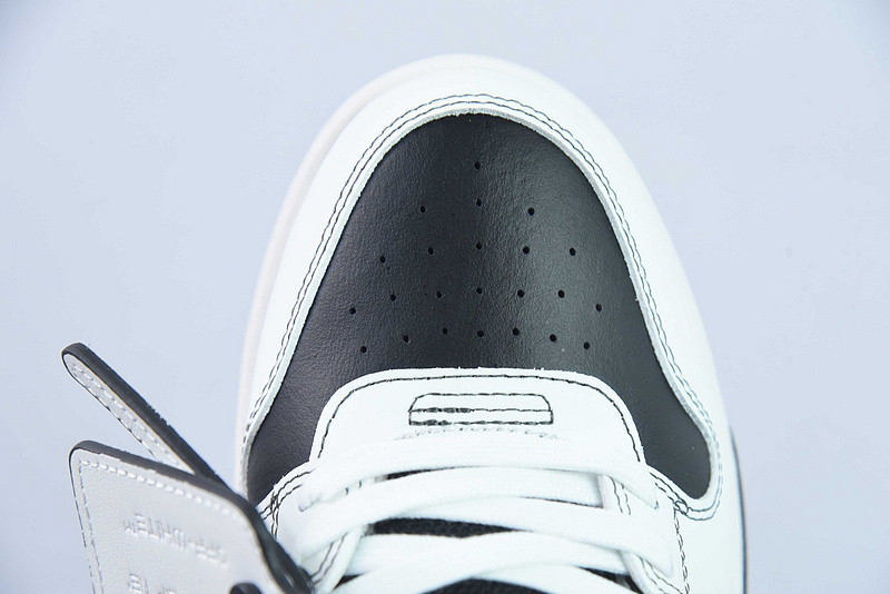 OF™ C/O VIRGIL ABLOH OUT OF OFFICE LOW-TOP LEATHER SNEAKERS ‘OOO“