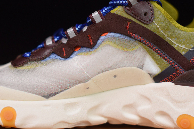NIKE REACT ELEMENT 87 MOSS AQ1090-300