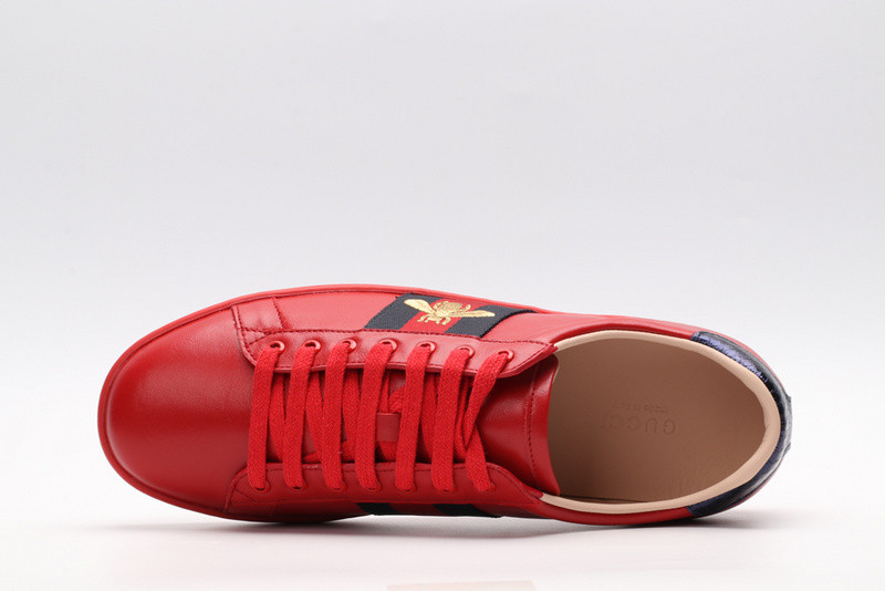 G*u*i ace embroidered low-top sneaker