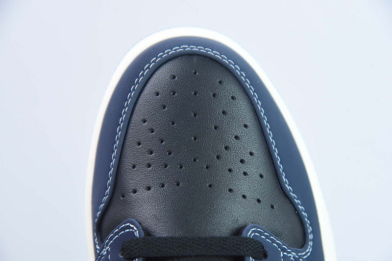 Air Jordan 1 Low Navy Black Snakeskin FJ5478-010