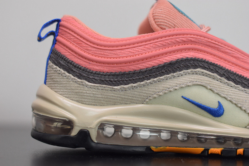 NIKE AIR MAX 97 “CORDUROY PACK”  WHITE/PINK  CQ7512-462