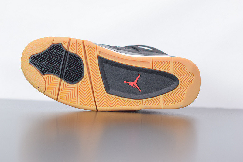 AIR JORDAN 4 RETRO LASER BLACK GUM CI1184-001