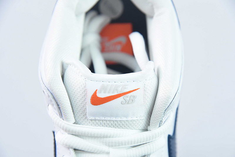 Nike SB Dunk Low Orange Label White Navy CZ2249-100