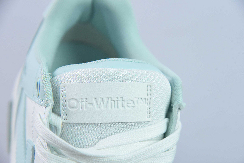 OF™ C/O VIRGIL ABLOH OUT OF OFFICE LOW-TOP LEATHER SNEAKERS ‘OOO“