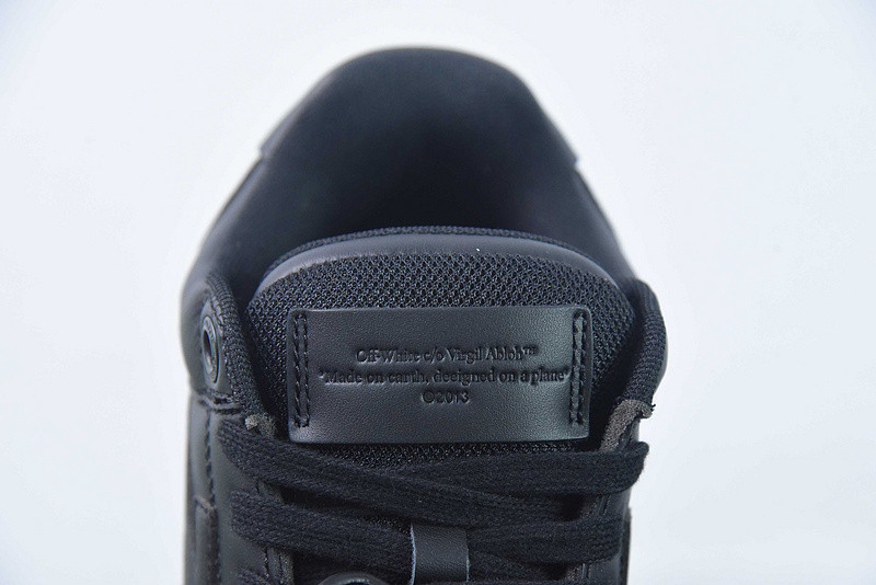 OF™ C/O VIRGIL ABLOH OUT OF OFFICE LOW-TOP LEATHER SNEAKERS ‘OOO“