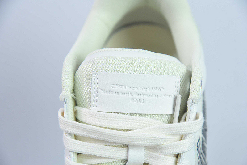 OF™ C/O VIRGIL ABLOH OUT OF OFFICE LOW-TOP LEATHER SNEAKERS ‘OOO“