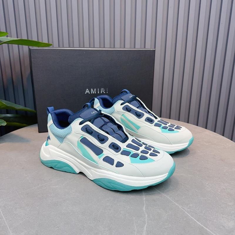 AMIRI BONE RUNNER LOW-TOP SNEAKERS