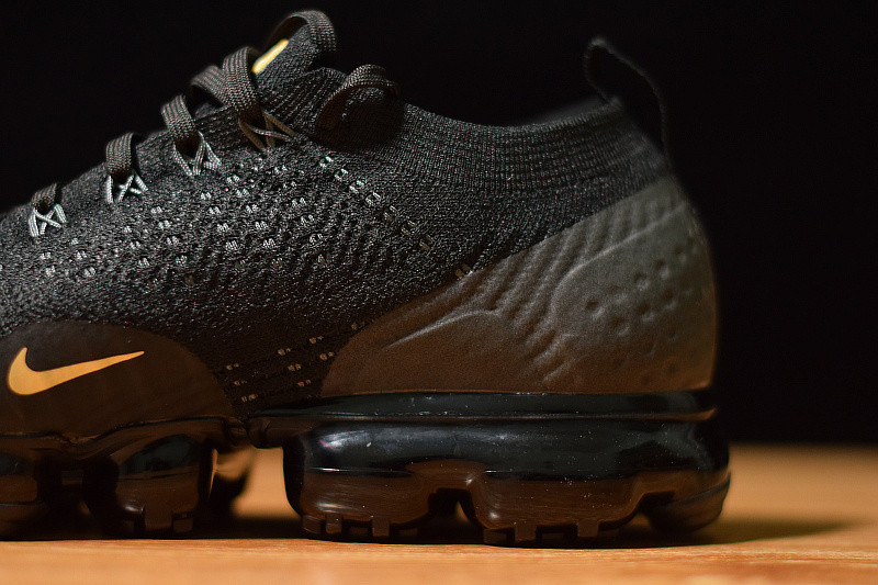 NIKE AIR VAPORMAX FLYKNIT 2 BLACK DARK GREY 942842-012