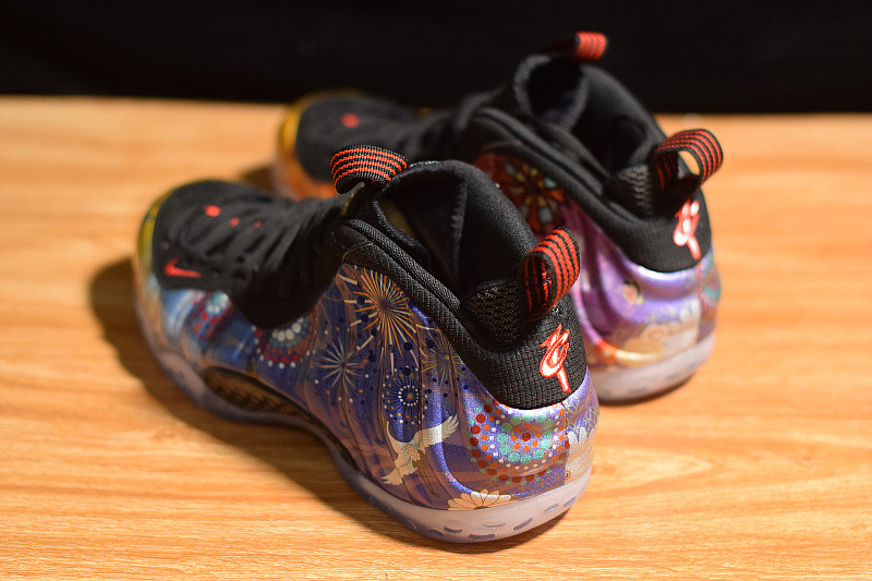 NIKE AIR FOAMPOSITE ONE LNY QS "LUNAR NEW YEAR 2018" AO7541-006