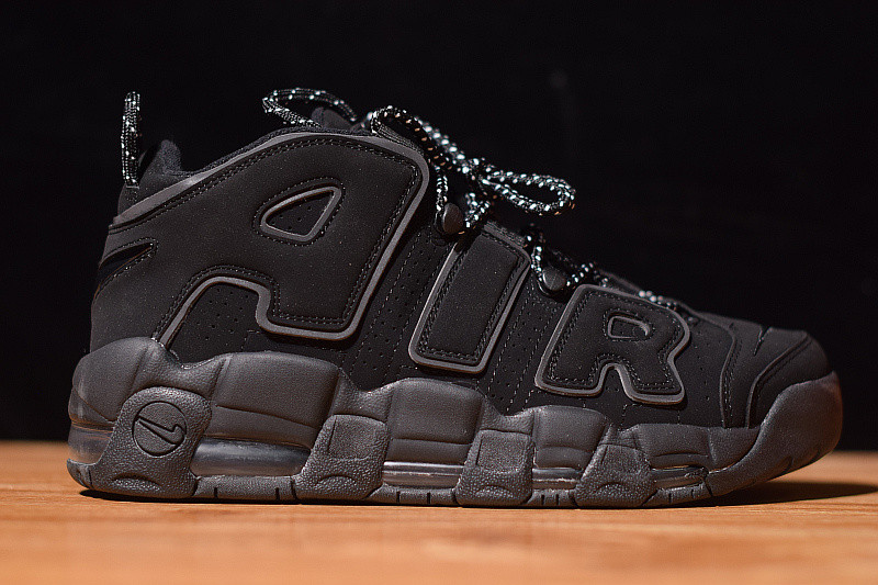 NIKE AIR MORE UPTEMPO "BLACK REFLECTIVE" 414962-004