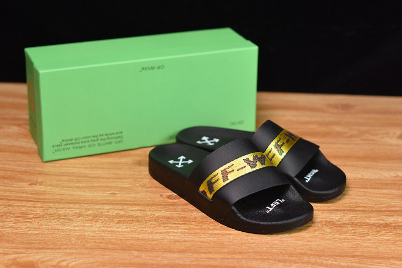 OF OFF STAMP SLIDERS C/O VIRGIL ABLOH 18SS G07H2