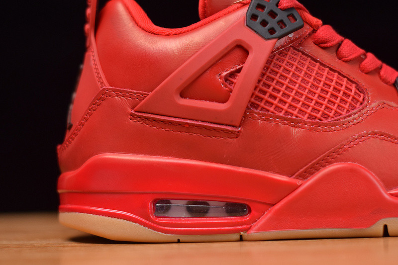 AIR JORDAN 4 RETRO FIRE RED SINGLES DAY 2018 AV3914-600