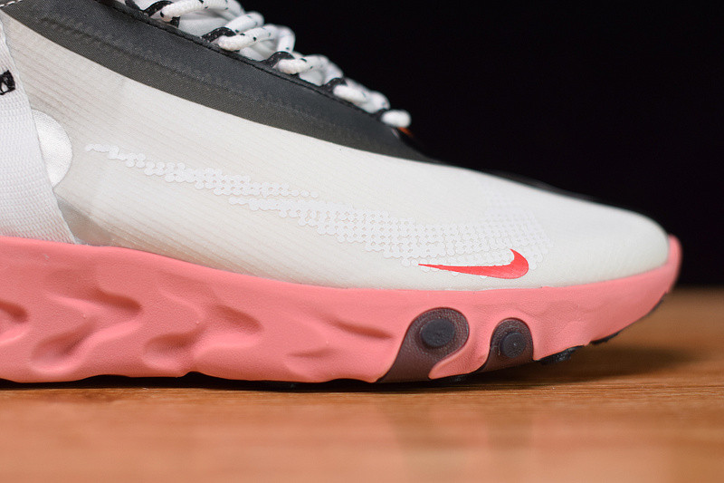 NIKE REACT RUNNERr MID WR ISPA WHITE LIGHT CRIMSON AT3143-100