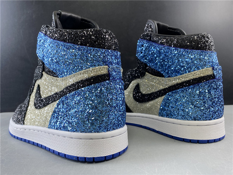 AIR JORDAN 1 X FRAGMENT DESIGN  “GLITTER” CK5566-400