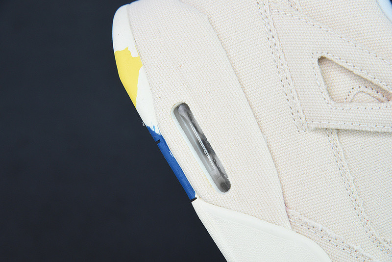 AIR JORDAN 4 CANVAS SAIL CEMENT GREY DQ4909-100
