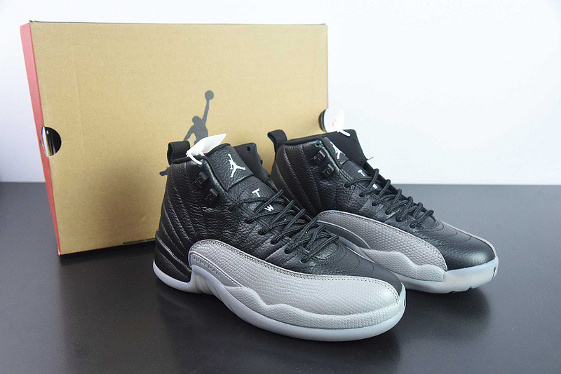 Air Jordan 12 Black Wolf Grey CT8013-019