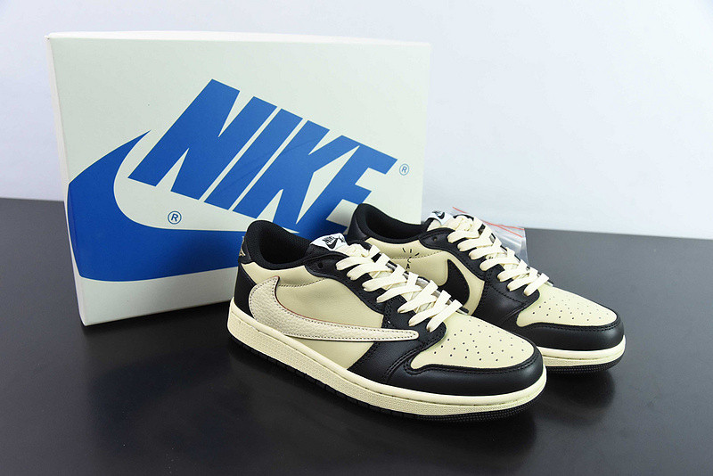 TRAVIS SCOTT X AIR JORDAN 1 LOW OG “PALE VANILLA” DM7866-201