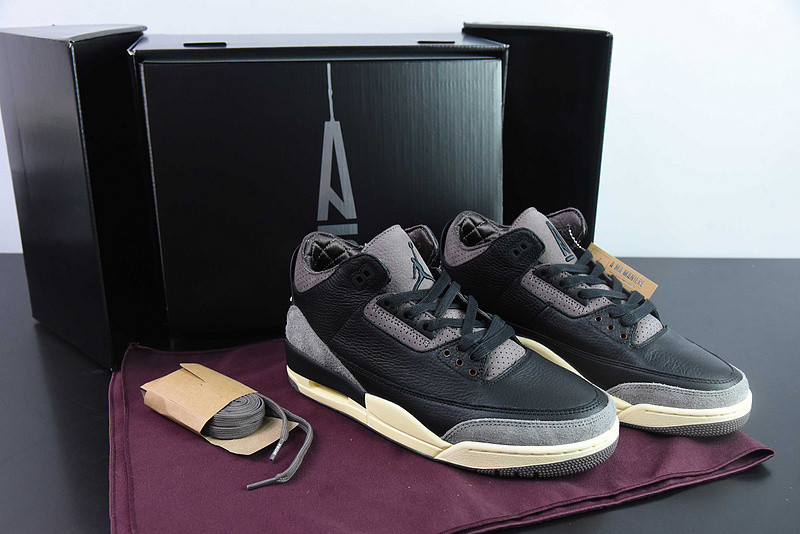 A MA MANIERE X AIR JORDAN 3 “BLACK” FZ4811-001