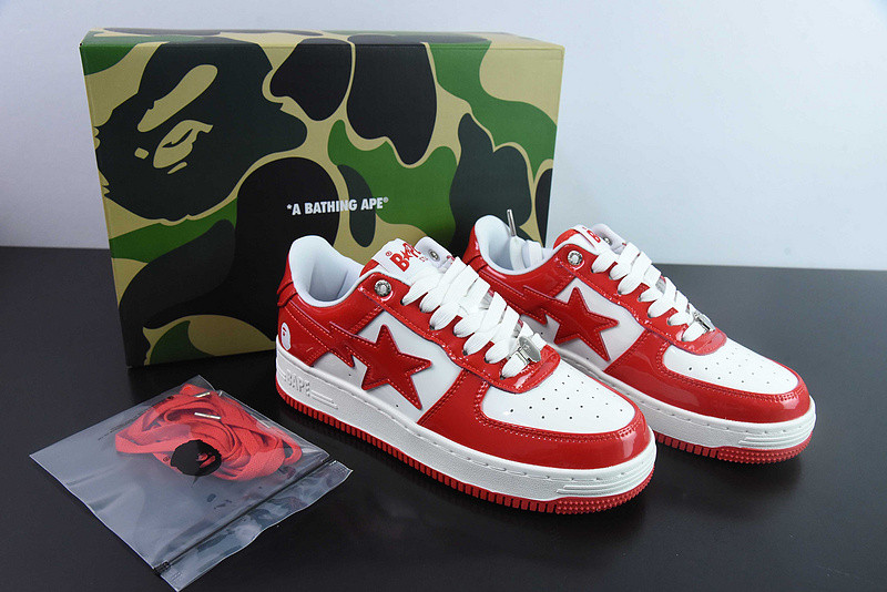 A BATHING APE BAPE SK8 STA Red