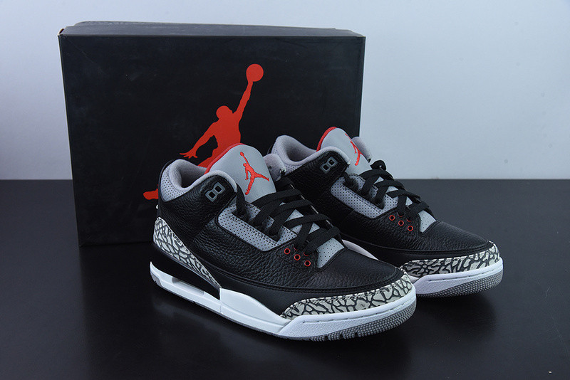 AIR JORDAN 3 RETRO OG "BLACK CEMENT" 854262-001