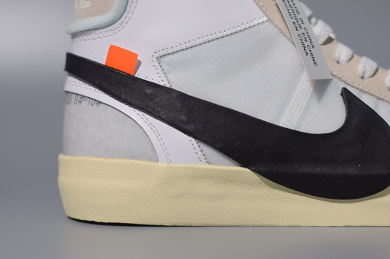 NIKE OF BLAZER MID THE TEN 10 VIRGIL ABLOH AA3832-100