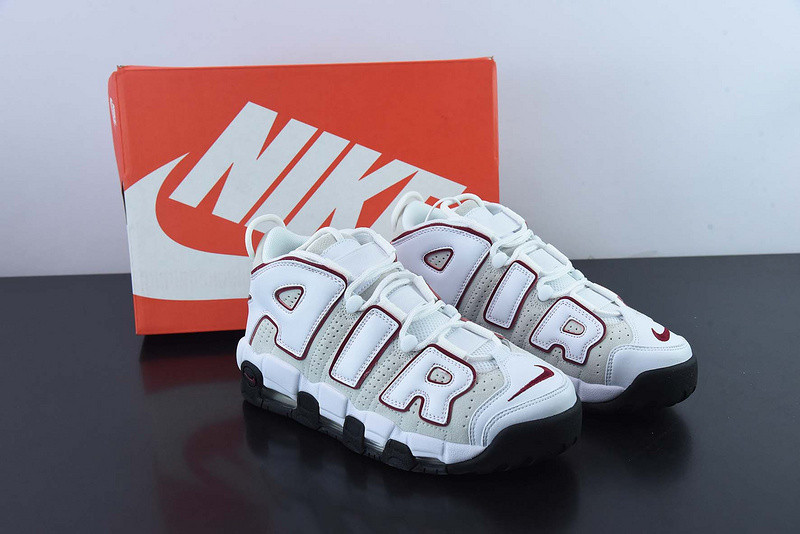 Nike Air More Uptempo 96 White Team Red Summit White TM Best Grey FB1380-100