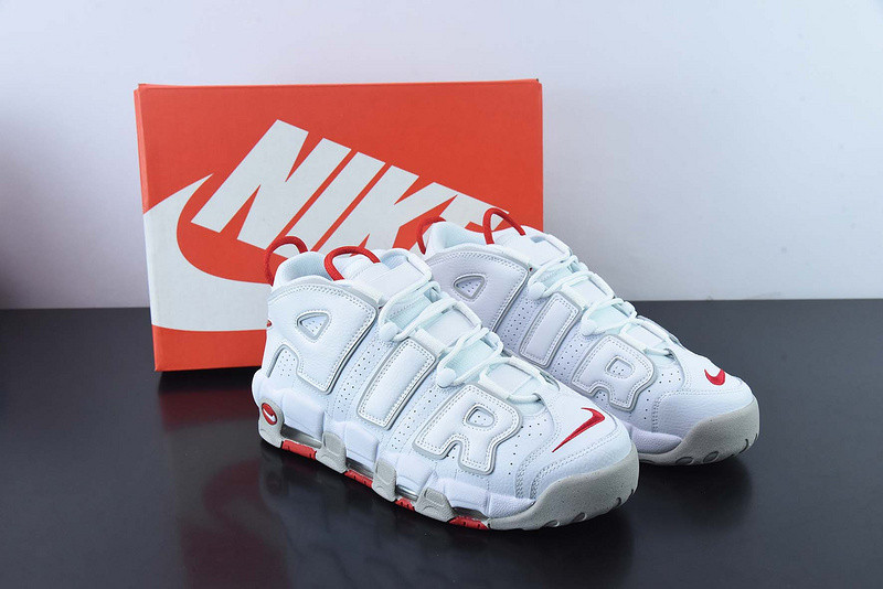 Nike Air More Uptempo White Red DX8965-100