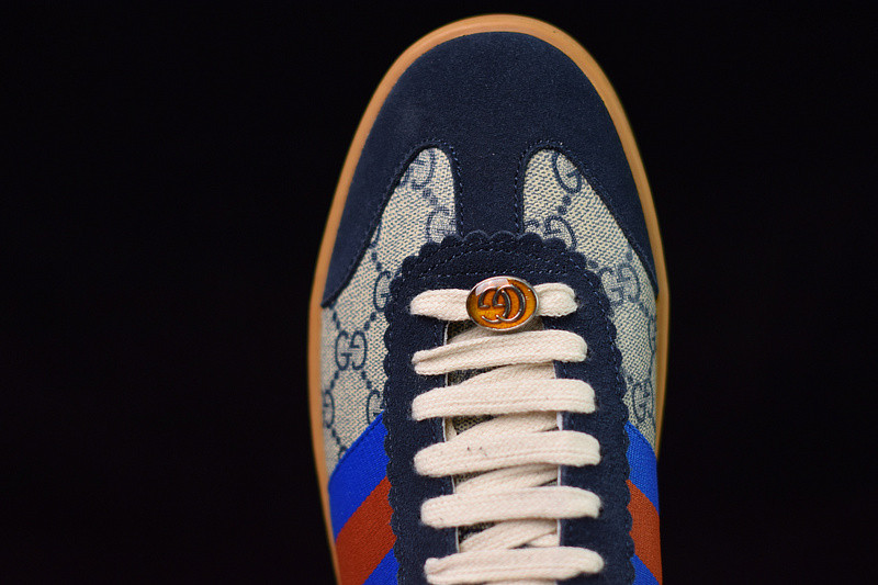 G*u*i jbg leather and suede