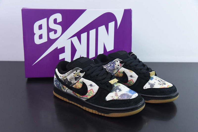 Supr3m3 x Nike SB Dunk Low Rammellzee FD8778-001