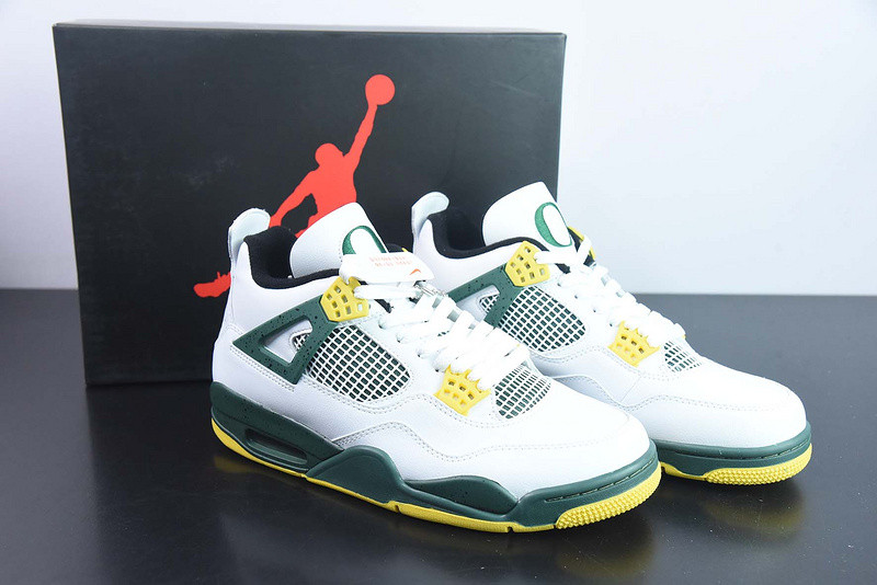 Air jordan 4 Retro "Oregon Ducks Pit Crew