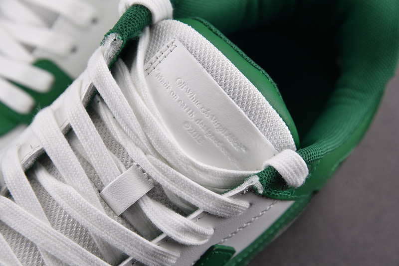 OF™ C/O VIRGIL ABLOH OUT OF OFFICE LOW-TOP LEATHER SNEAKERS ‘OOO“