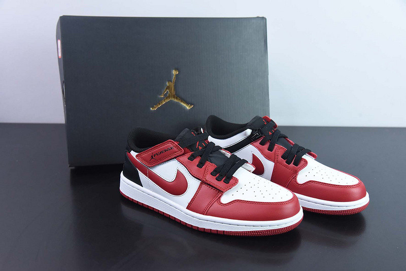 Air Jordan 1 Low FlyEase “Gym Red” DM1206-163