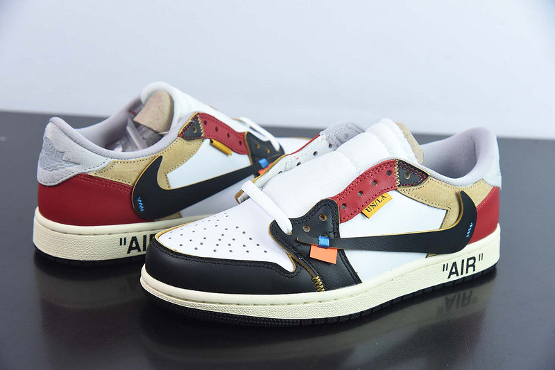 Union LA x OF x nike jordan 1 Low OG"GOAT CZ0790-107