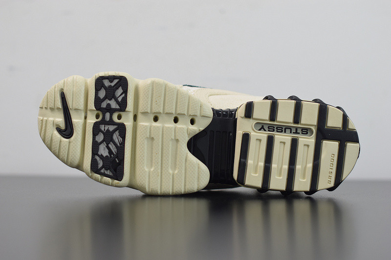 NIKE AIR ZOOM SPIRIDON CAGED STUSSY- FOSSIL CQ5486-200 .