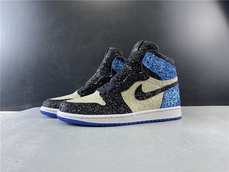 AIR JORDAN 1 X FRAGMENT DESIGN  “GLITTER” CK5566-400