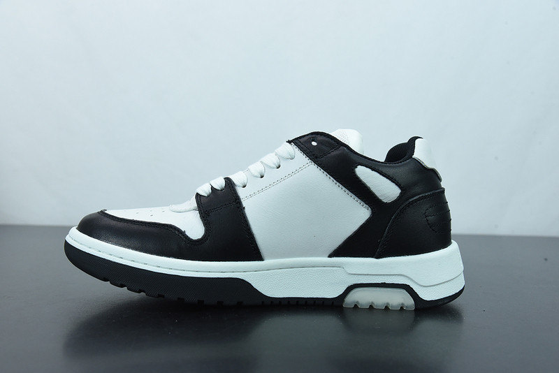 OF™ C/O VIRGIL ABLOH OUT OF OFFICE LOW-TOP LEATHER SNEAKERS ‘OOO“