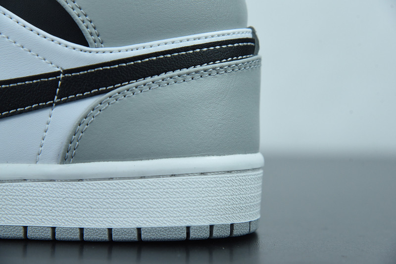 AIR JORDAN 1 MID LIGHT SMOKE GREY 554724-078