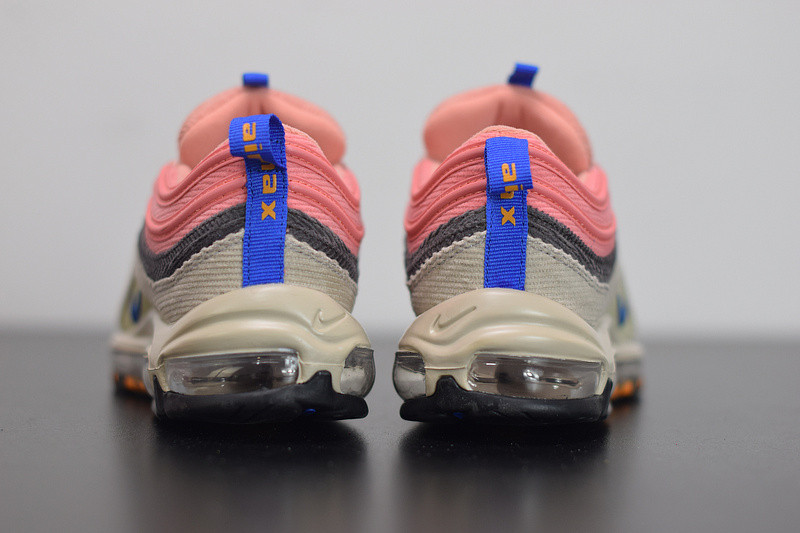 NIKE AIR MAX 97 “CORDUROY PACK”  WHITE/PINK  CQ7512-462